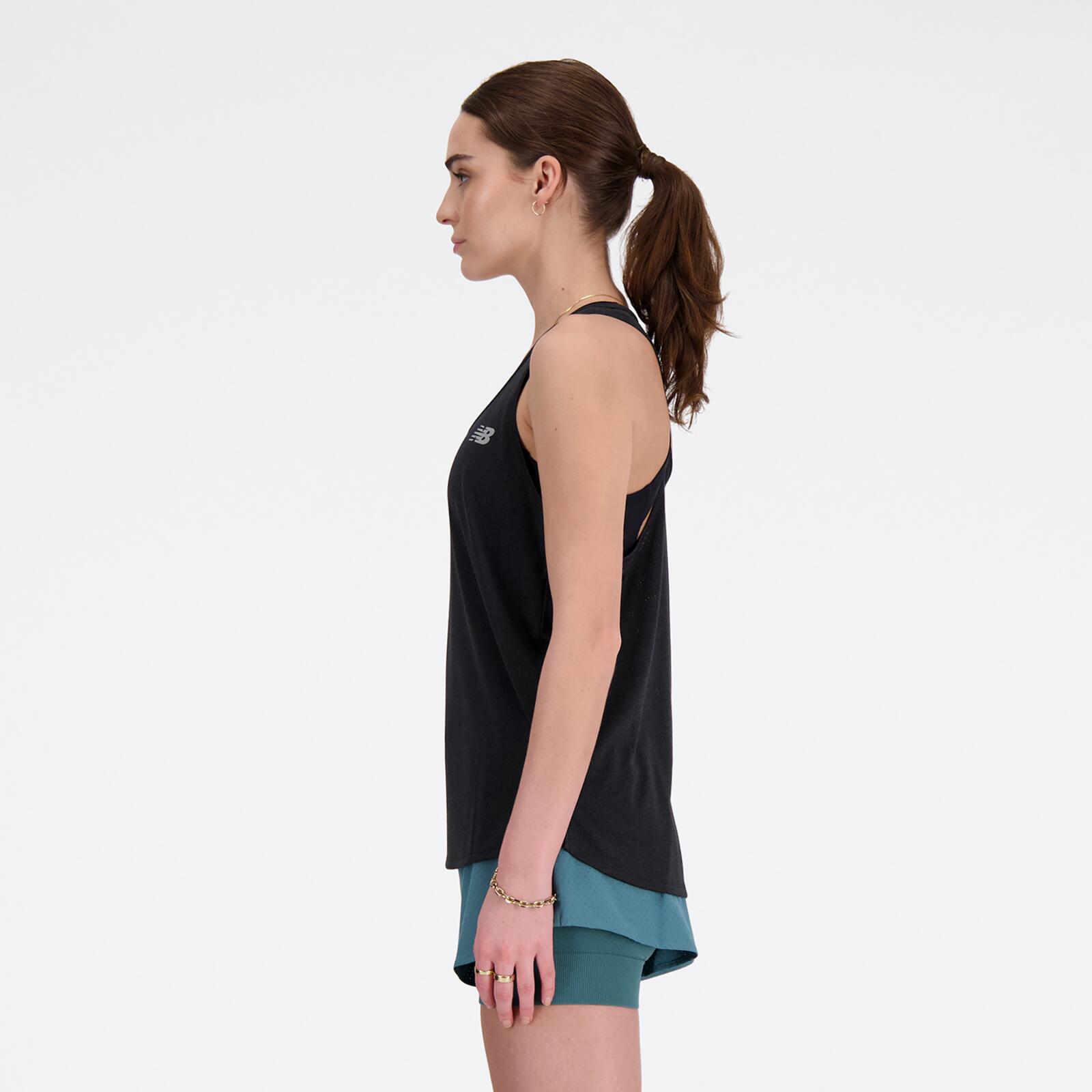 Women's New Balance Athletics Tank Black 7/7