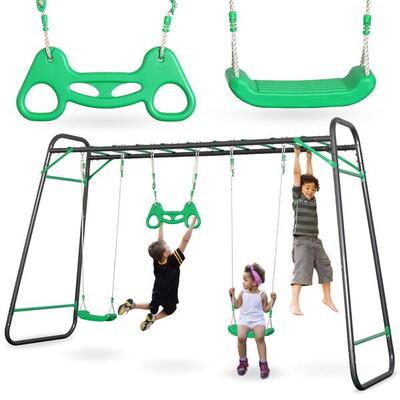 Area Giochi Altalena Giardino HyperMotion SWING HYP17 Trapezio 150kg EN71