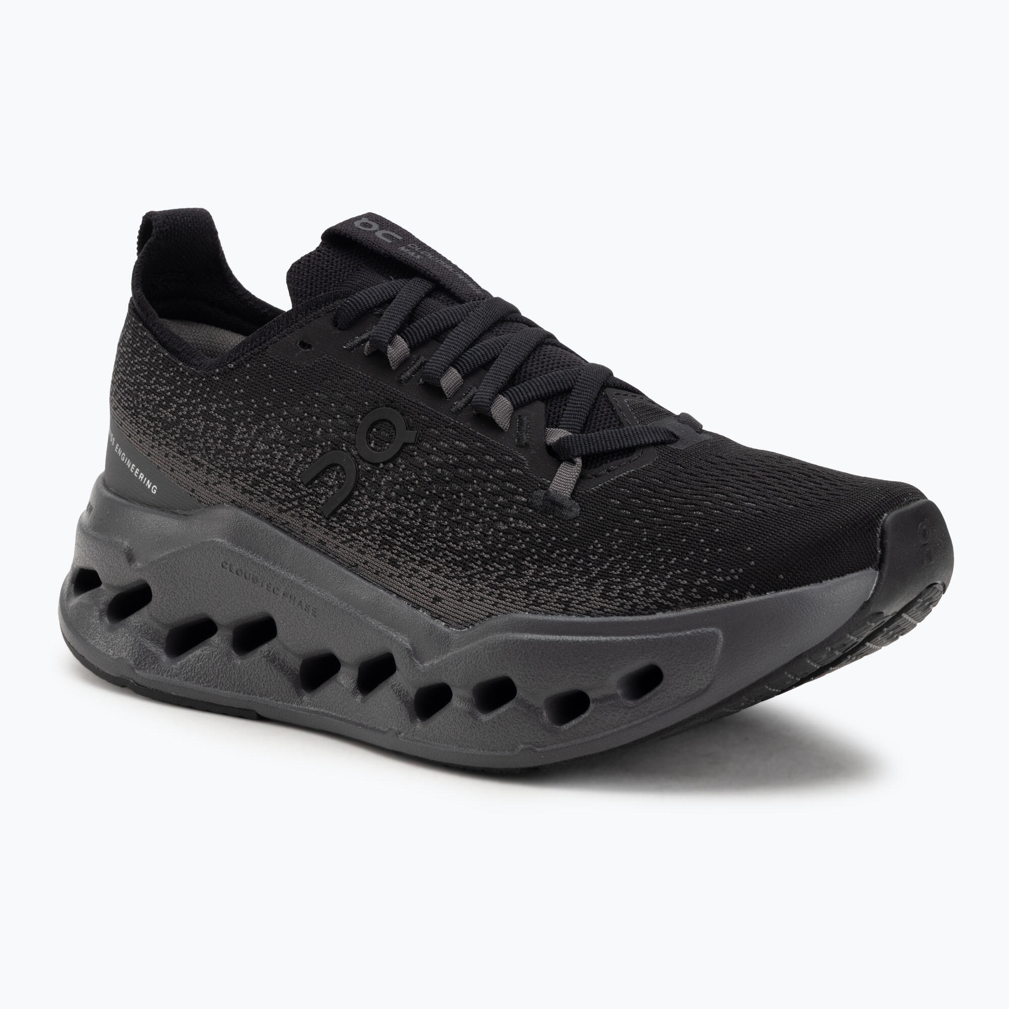 Buty do biegania damskie On Cloudsurfer  Max Wide black/eclipse 1/7