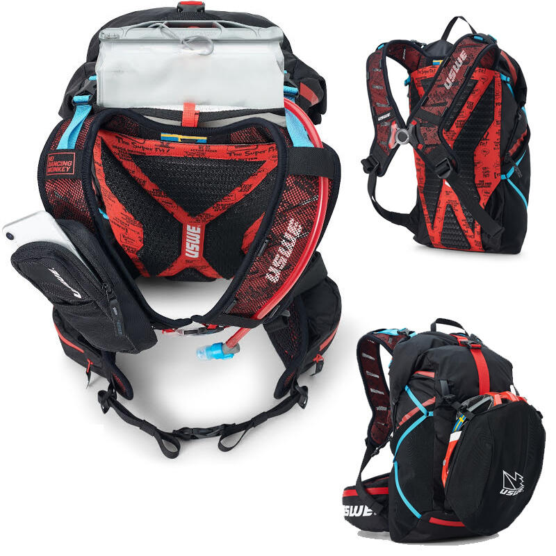 Borsa di idratazione arrotolabile Uswe hajker 18 summer
