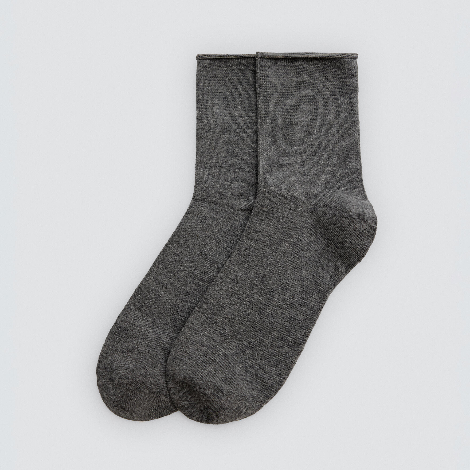 Lot de 3 chaussettes hautes unies multicolores basiques 3/7