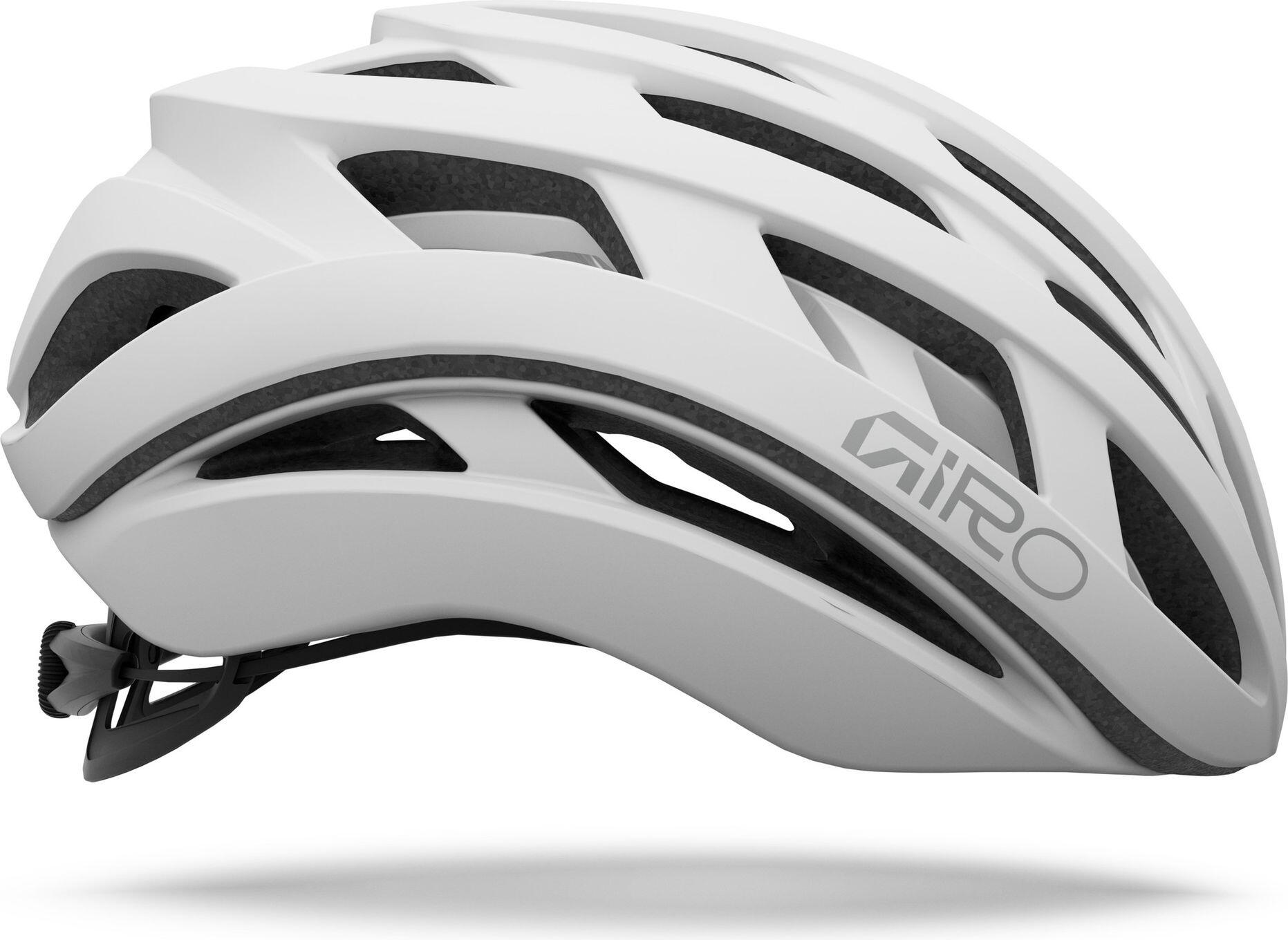 Casque Route Giro Helios Spherical Blanc 3/4