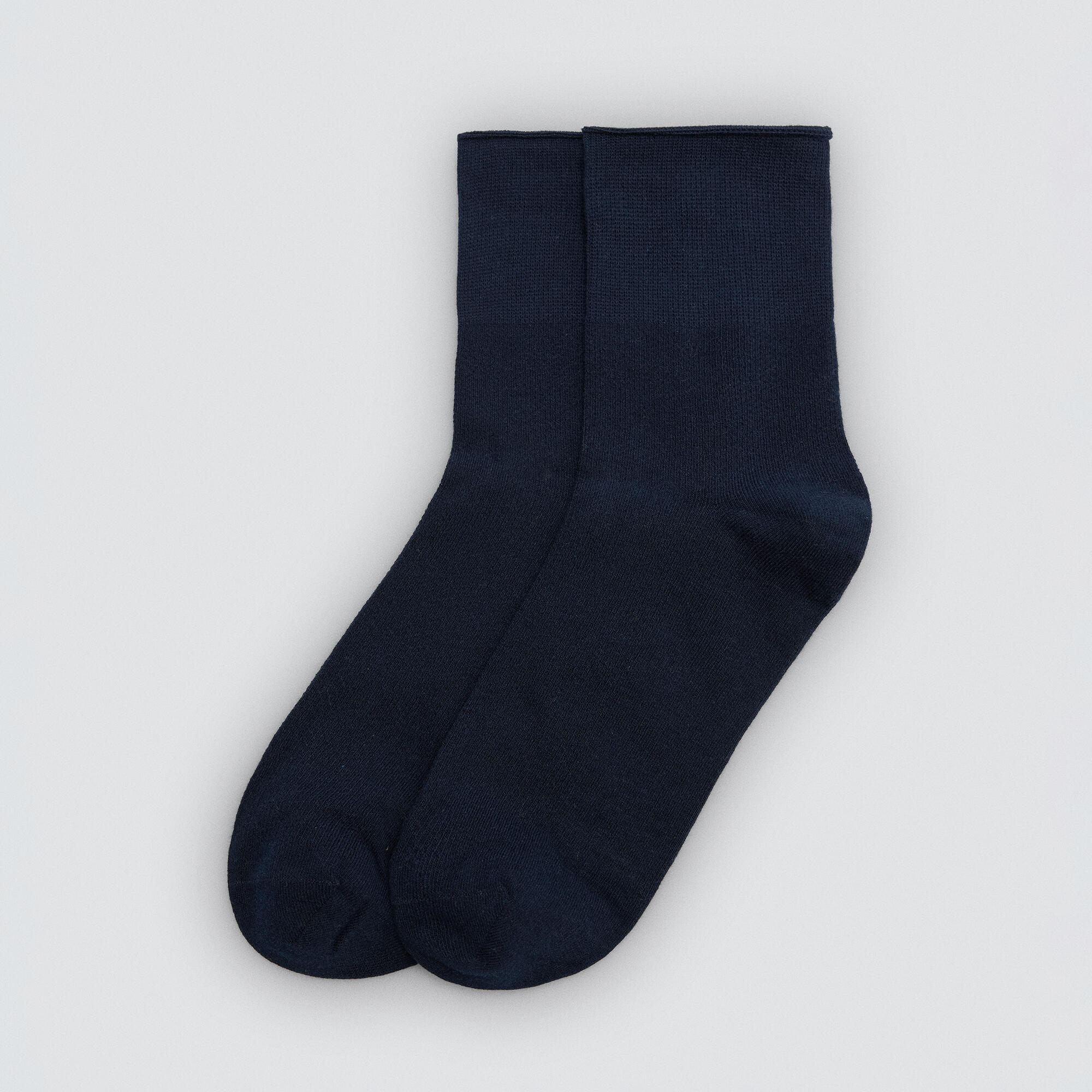 Lot de 3 chaussettes hautes unies multicolores basiques 7/7