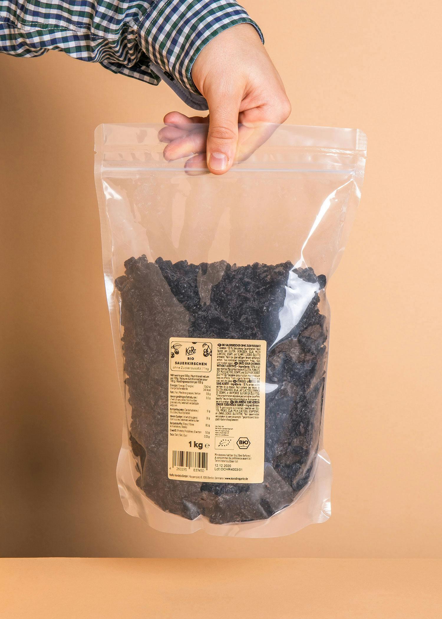 Cerises griottes sans sucre ajouté bio 1 kg 6/6