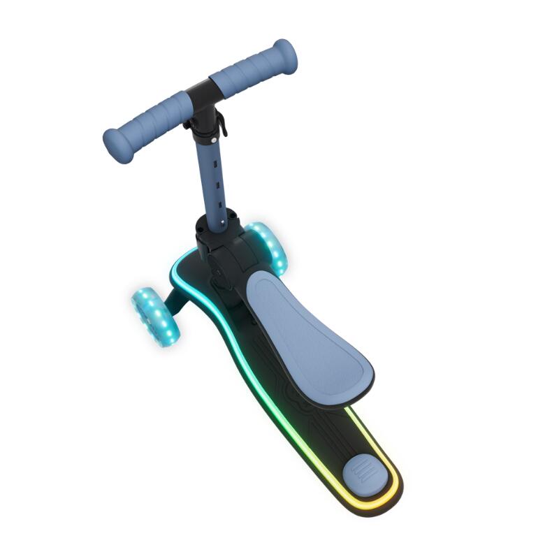 Trotinetă  Kinderkraft RAKET UP, 3 Roți LED, cu șezut, BLUE