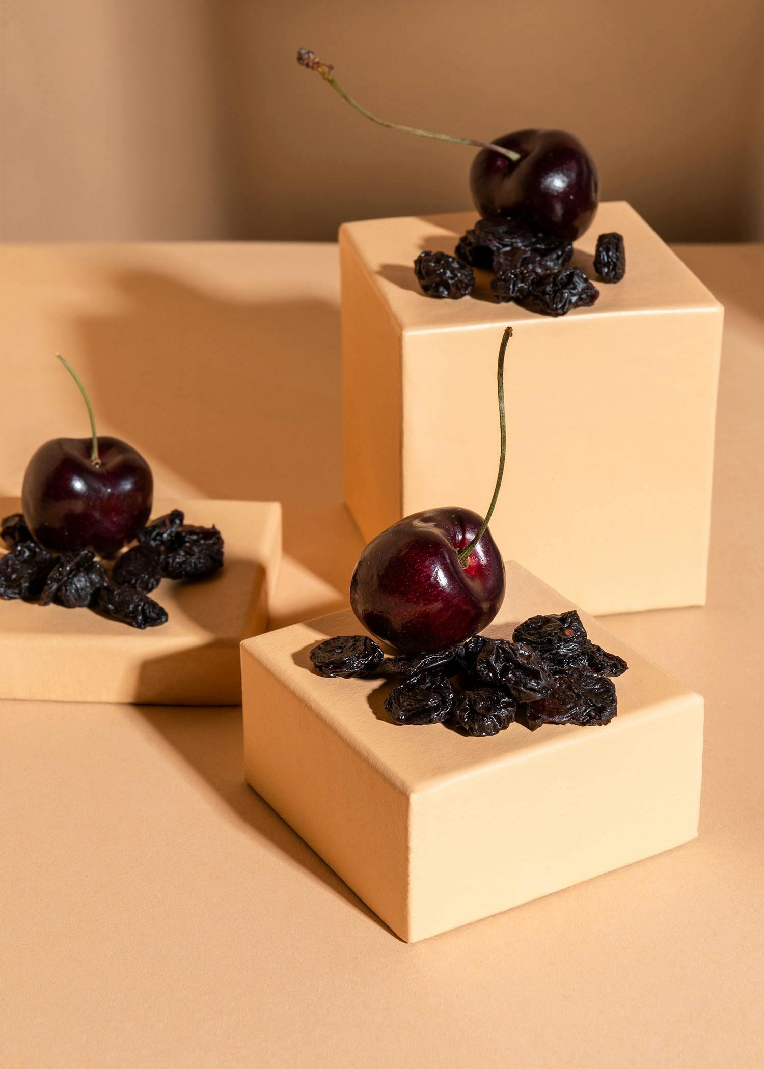 Cerises griottes sans sucre ajouté bio 1 kg 5/6
