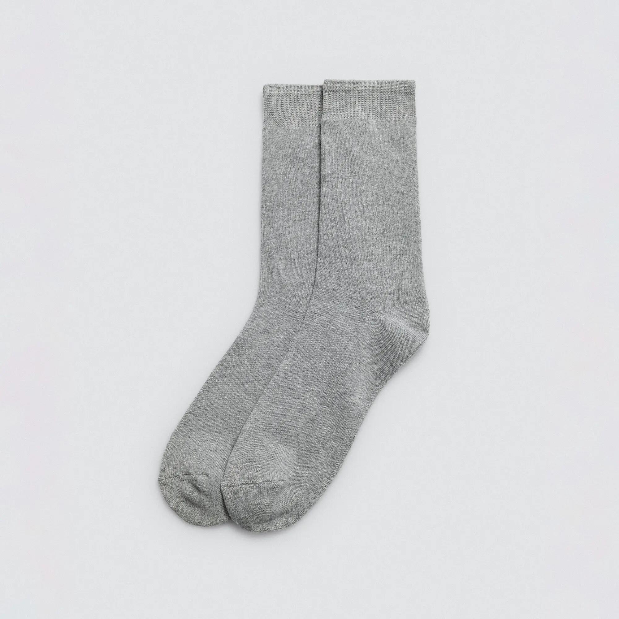 Lot de 3 chaussettes thermiques de couleur neutre 4/7