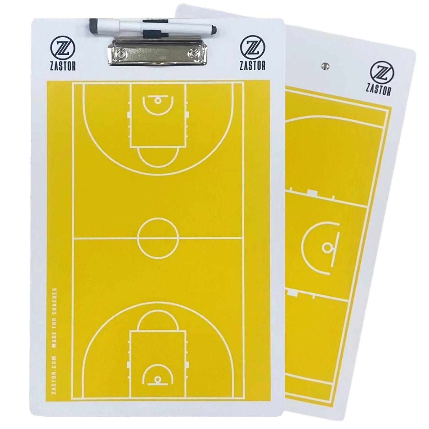 Pizarra Tácticas Reversible Zastor MATCH Baloncesto 1/3