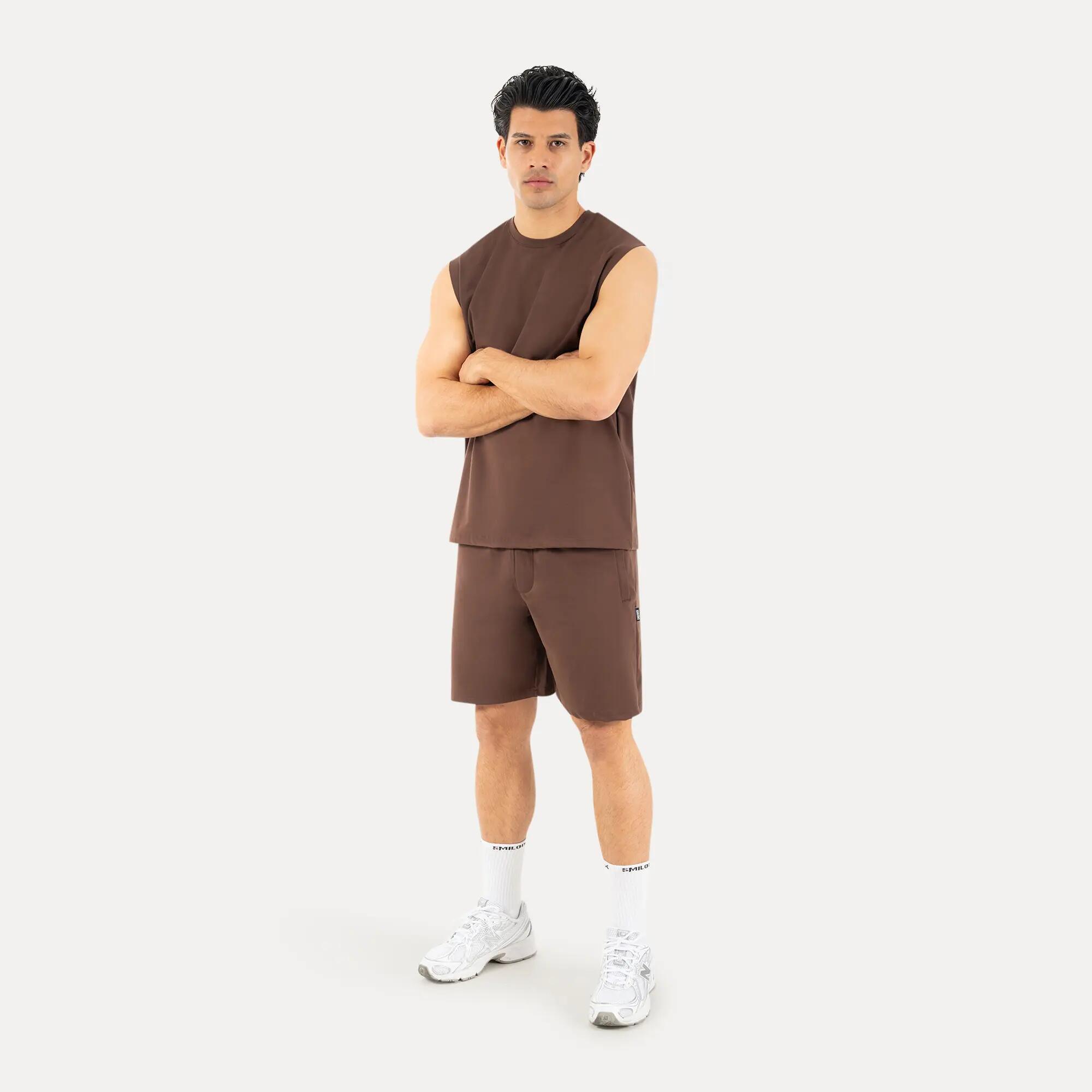 Herren Tank Top Xion Braun 3/6