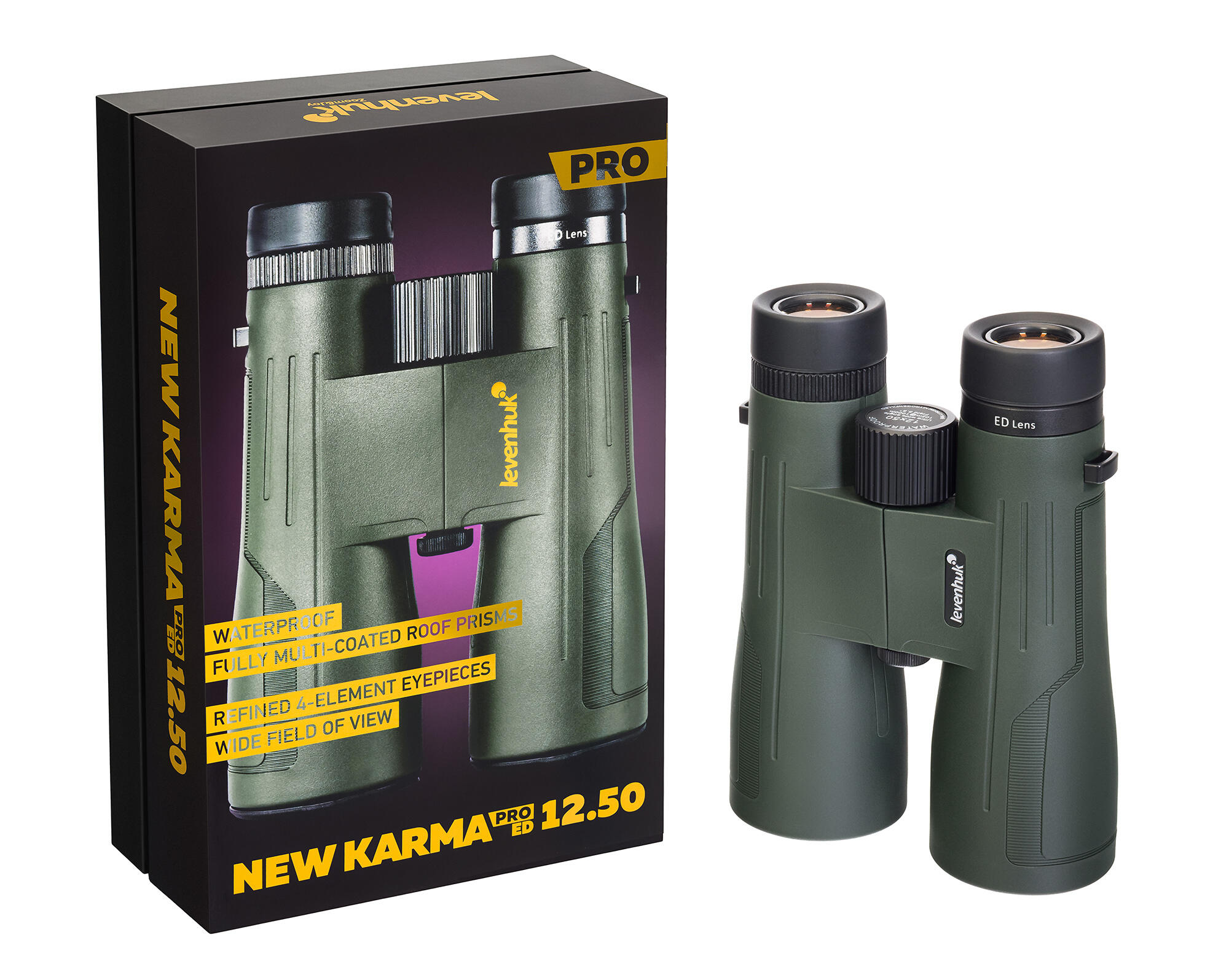 Jumelles Levenhuk New Karma PRO ED 12x50 5/7
