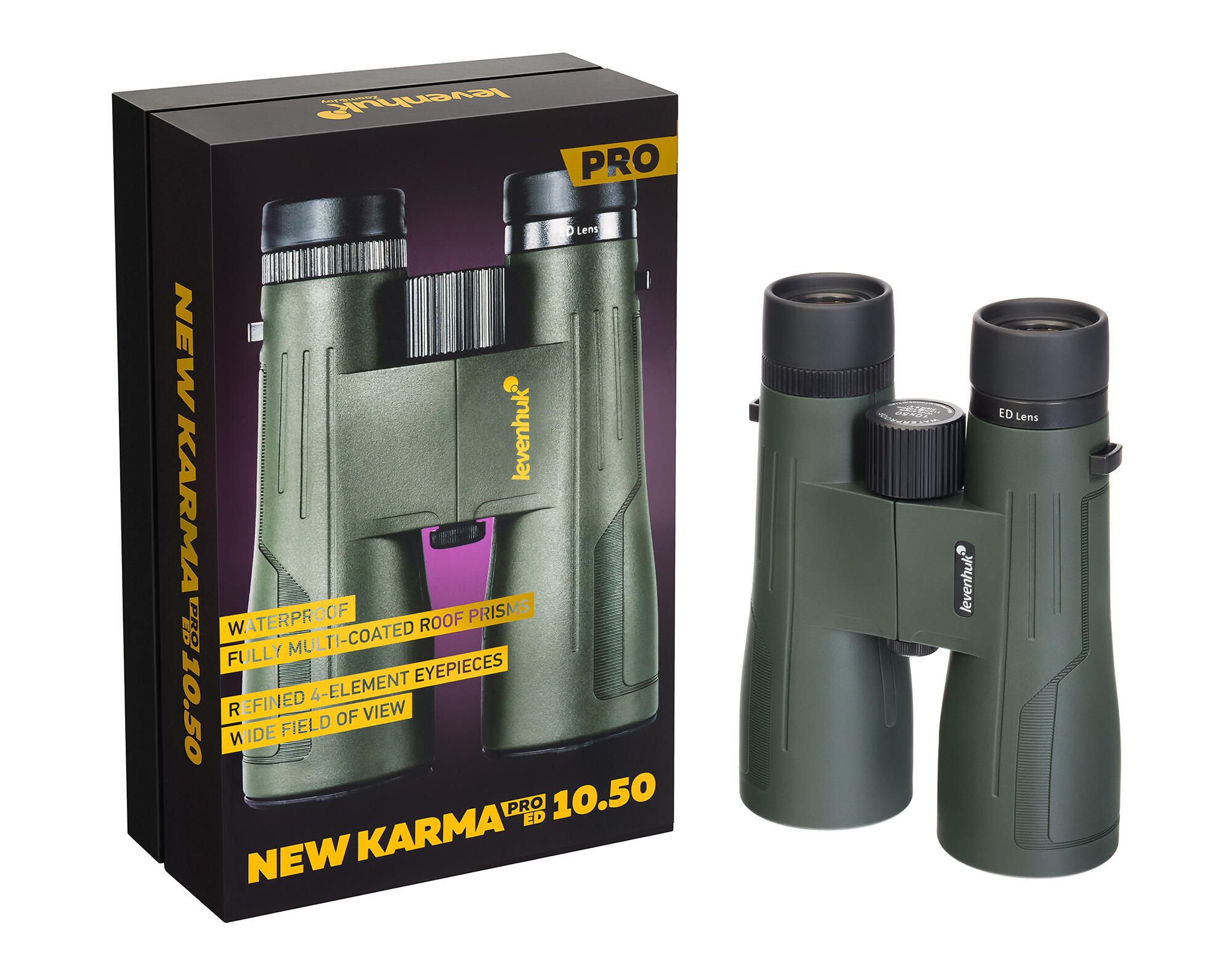 Jumelles Levenhuk New Karma PRO ED 10x50 5/7