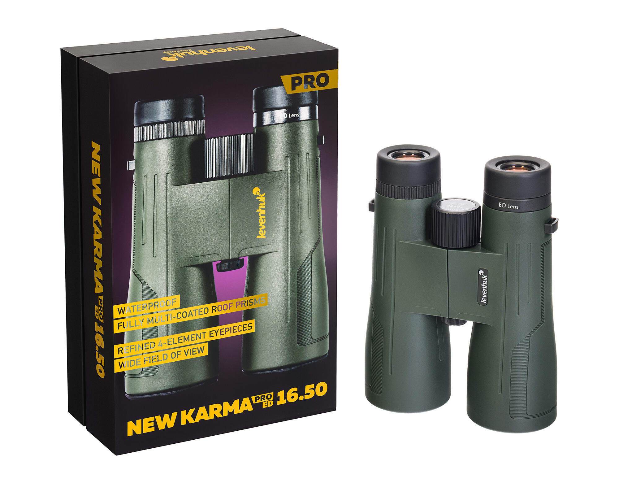 Jumelles Levenhuk New Karma PRO ED 16x50 5/7