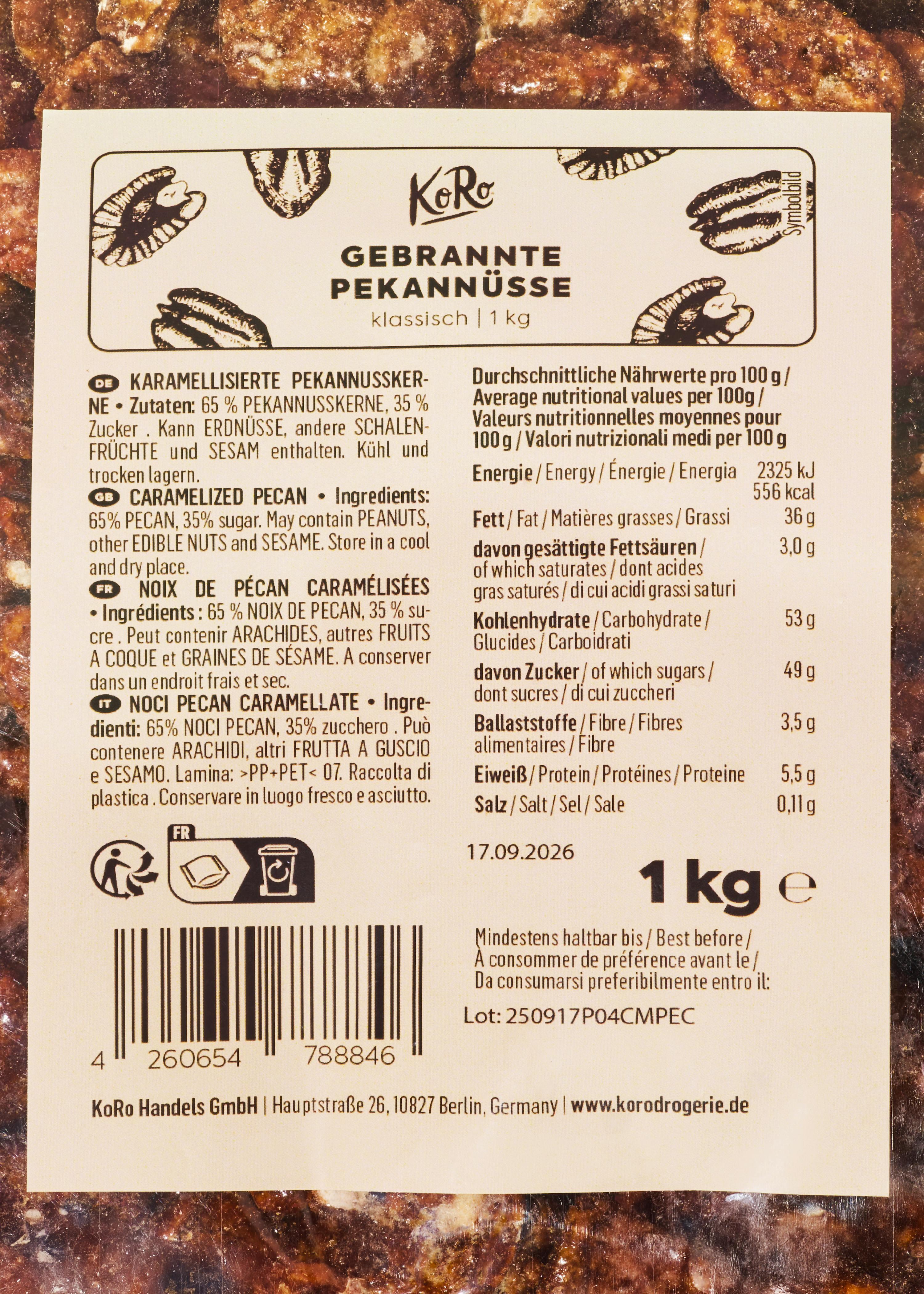 Noci pecan pralinate | 1 kg 6/6