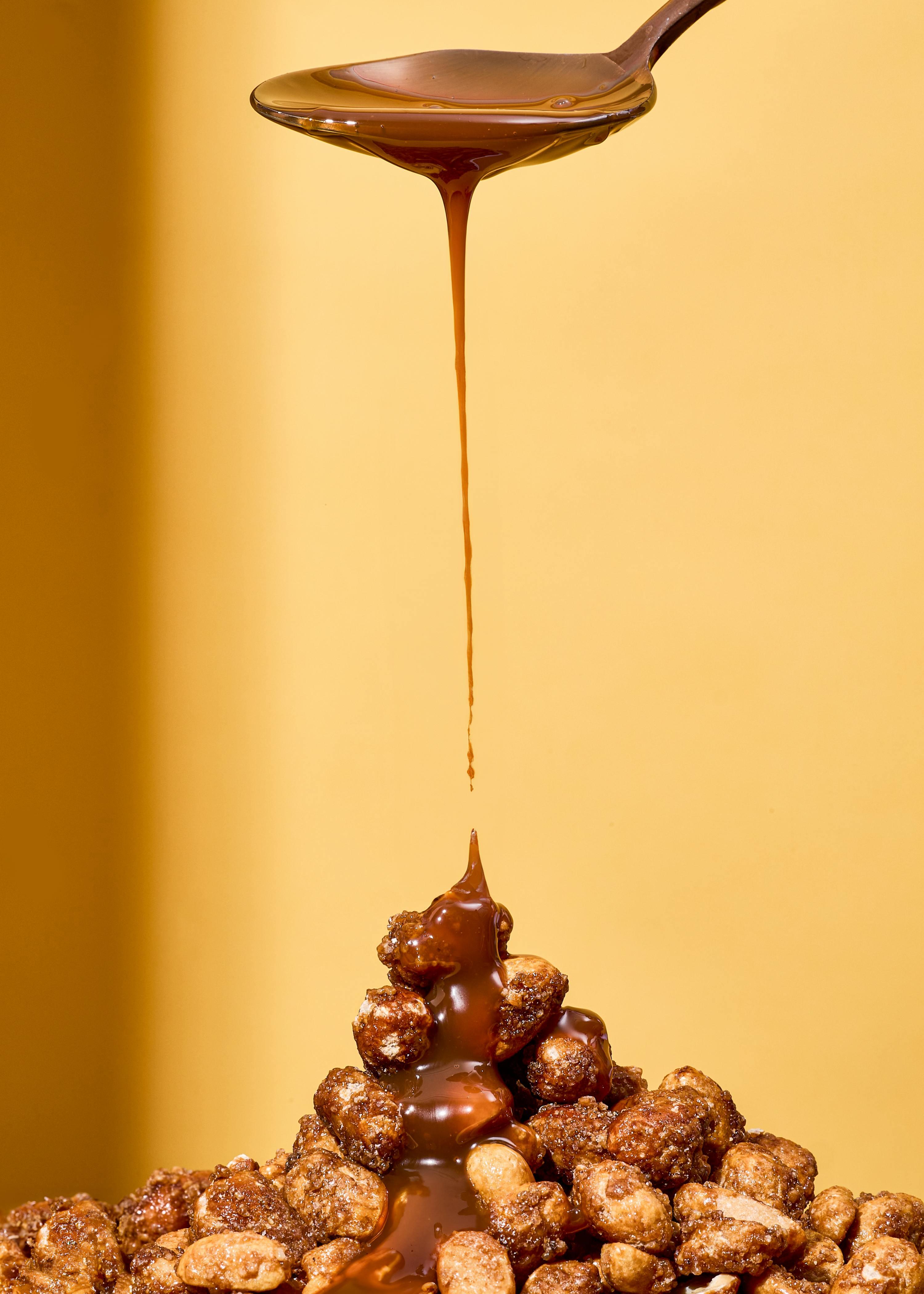 Cacahuètes et cajou caramélisées à la pointe de sel 1 kg 5/6