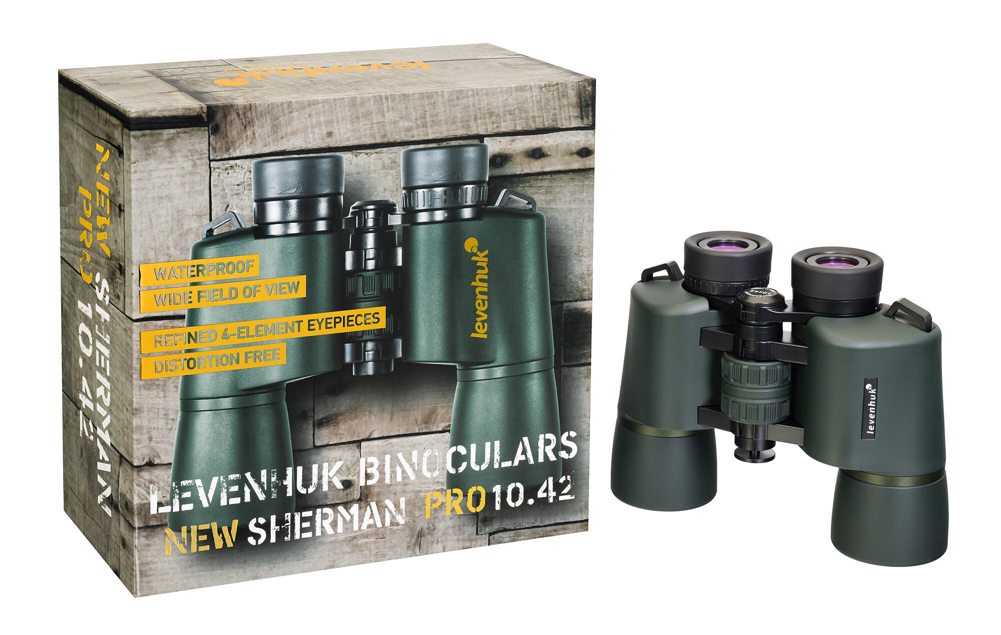 Jumelles Levenhuk New Sherman PRO 10x42 5/7