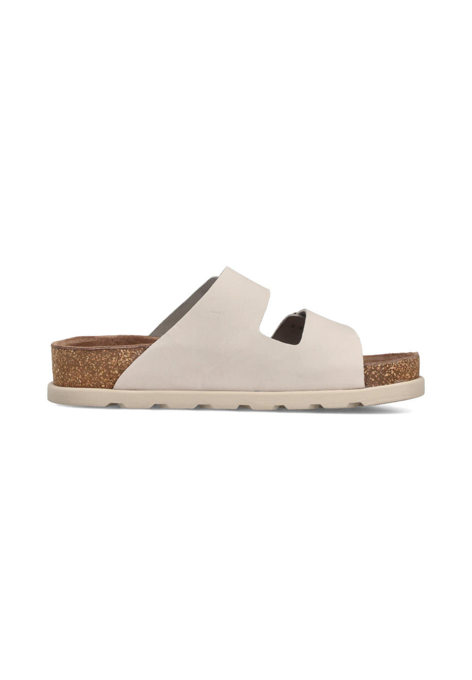 Rieker Damen Pantoletten V3190-40 Fußbettpantolette Frauen Leder Grau 2/5