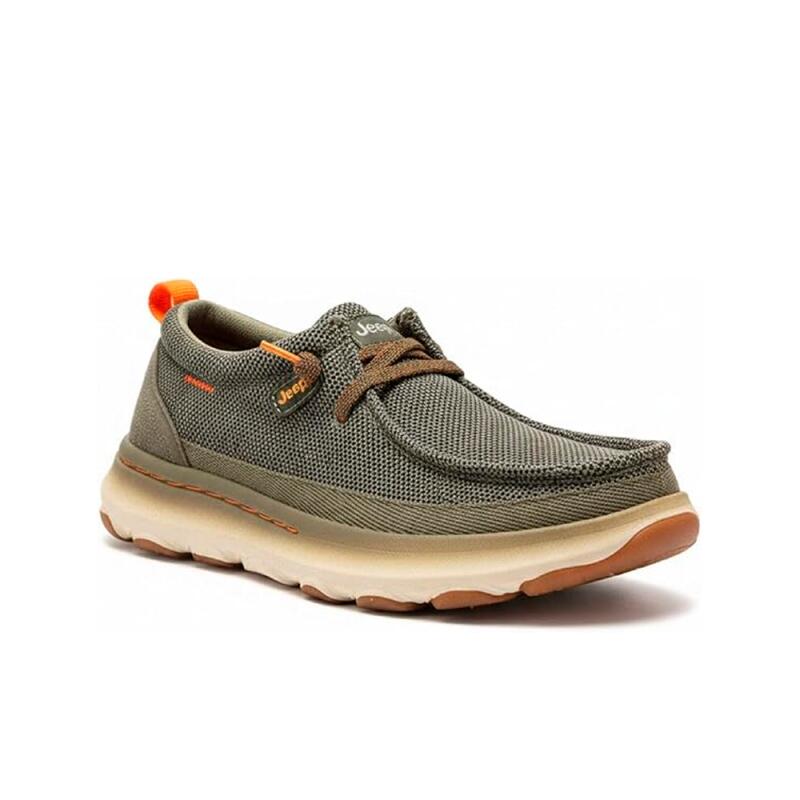 Zapatos Casual Hombre Jeep Jm61090a Verde 2/3