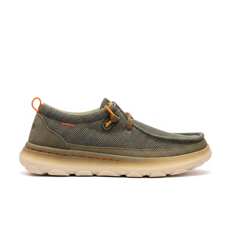 Zapatos Casual Hombre Jeep Jm61090a Verde 1/3