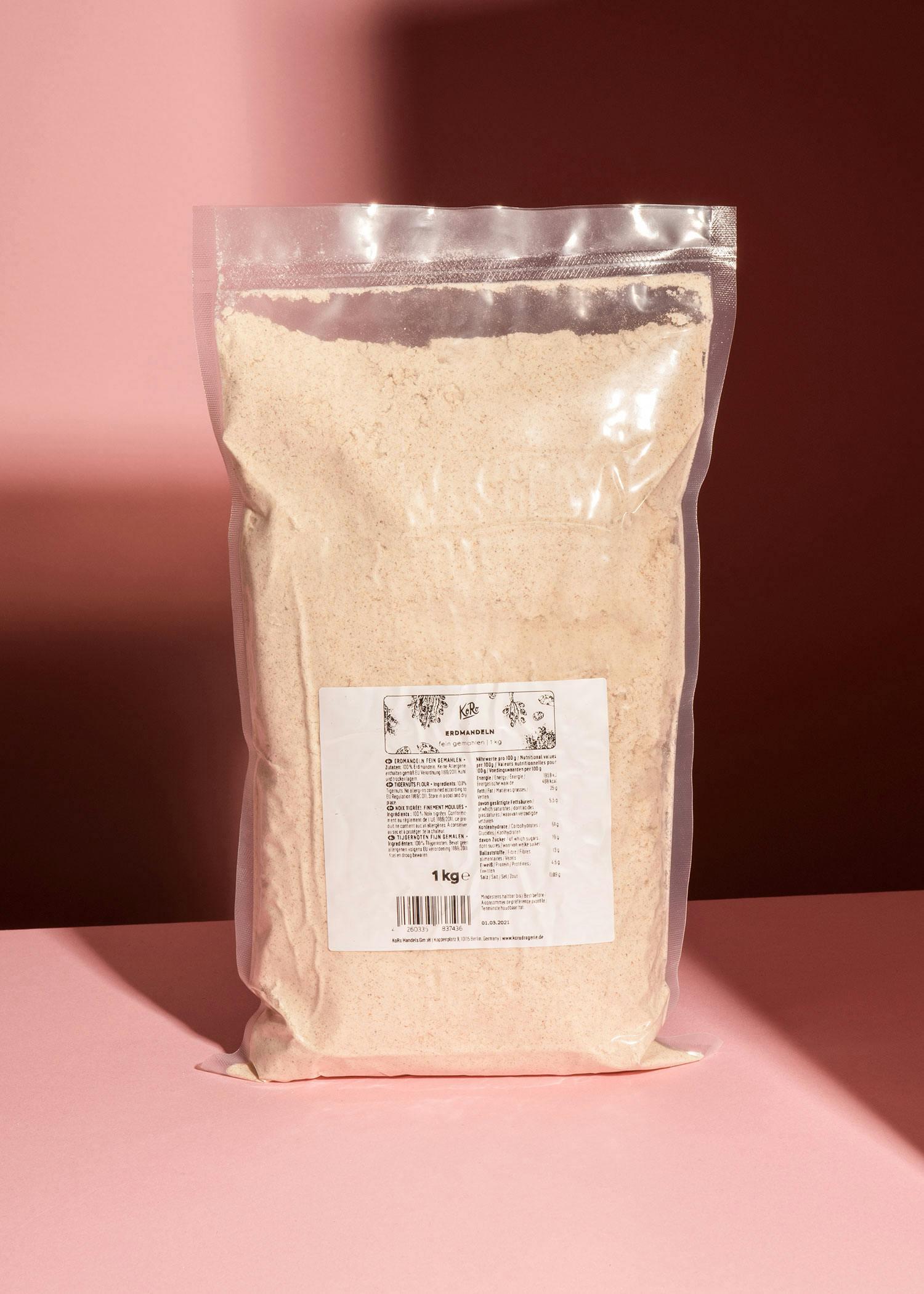 Noix tigrées finement moulues 1 kg 2/6