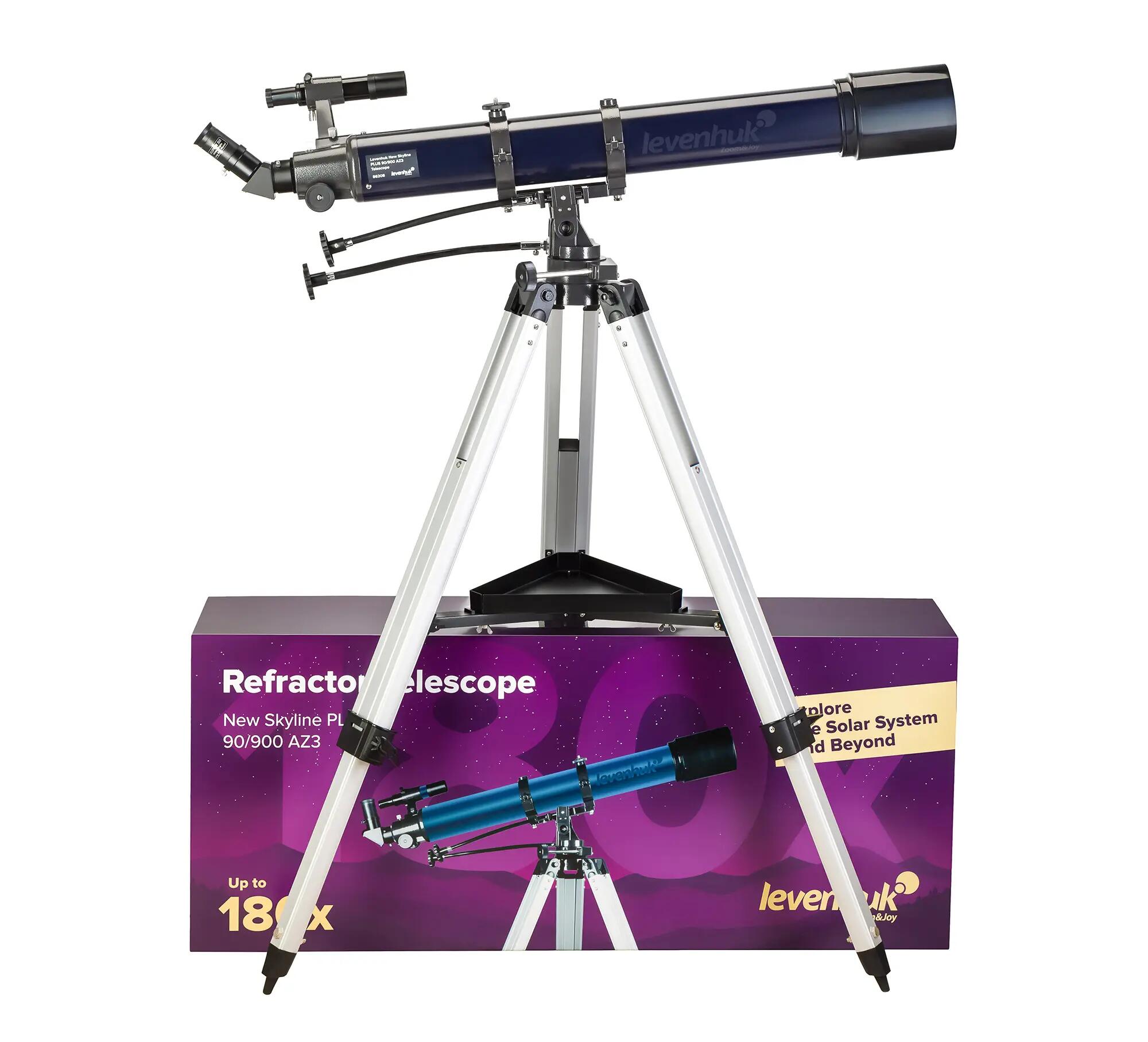Telescoop Levenhuk New Skyline PLUS 90/900 AZ3 2/12