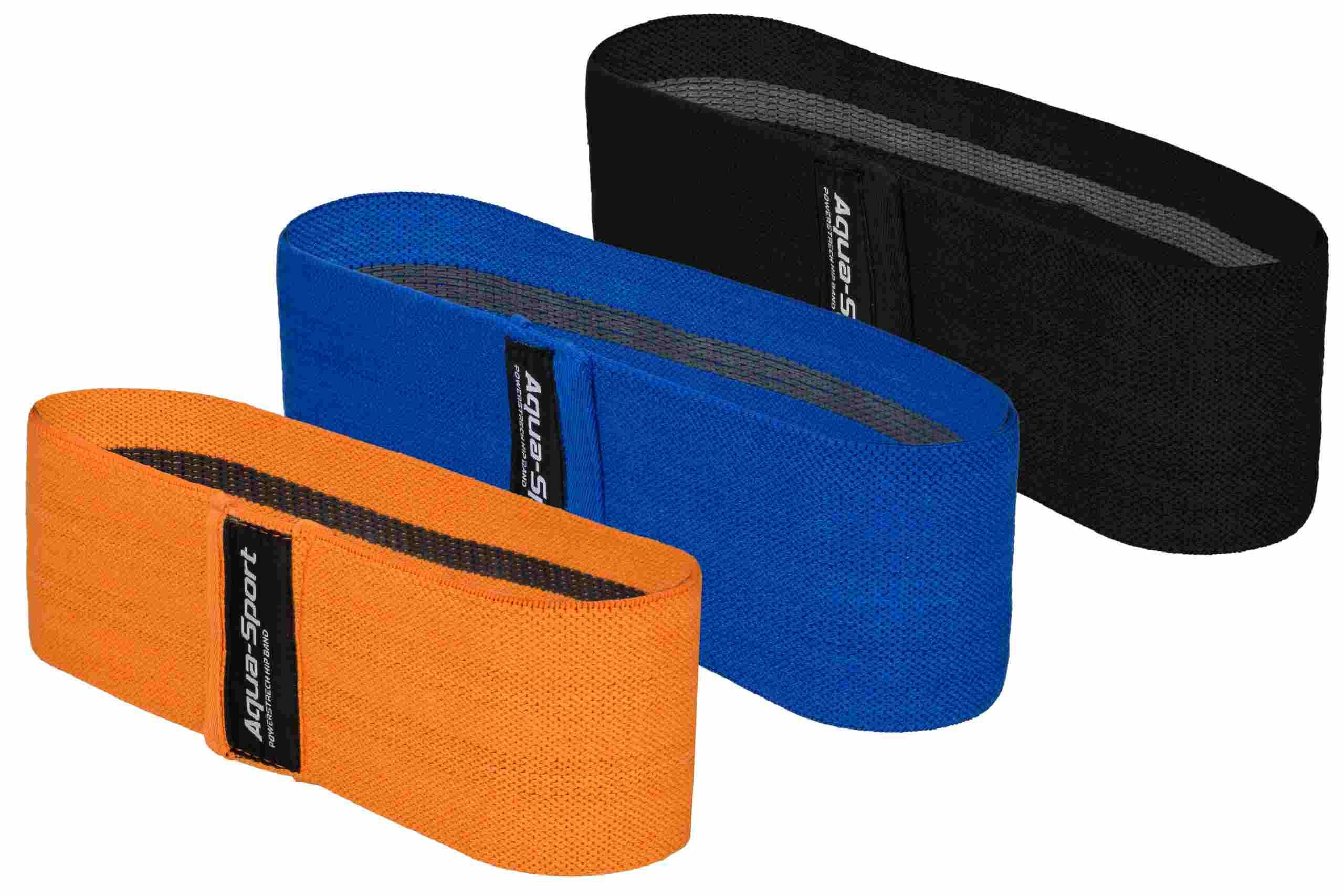 Zestaw 3 Gum Oporowych Aqua Sport Powerstrech Hip Band 2/5