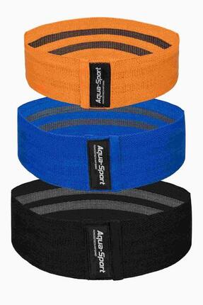 Zestaw 3 Gum Oporowych Aqua Sport Powerstrech Hip Band