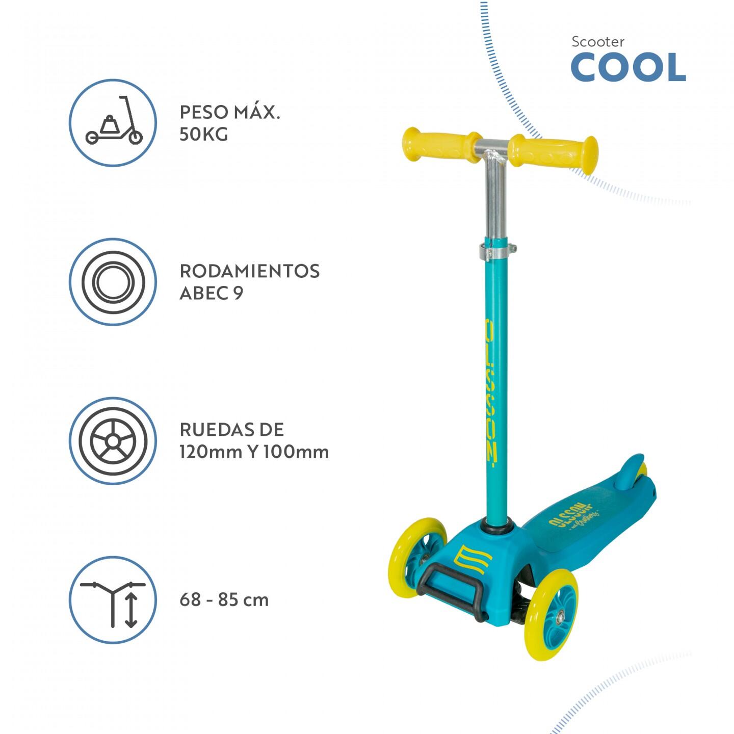 patinete de 3 ruedas decathlon