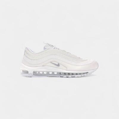 Nike air max 97 triple white wolf grey
