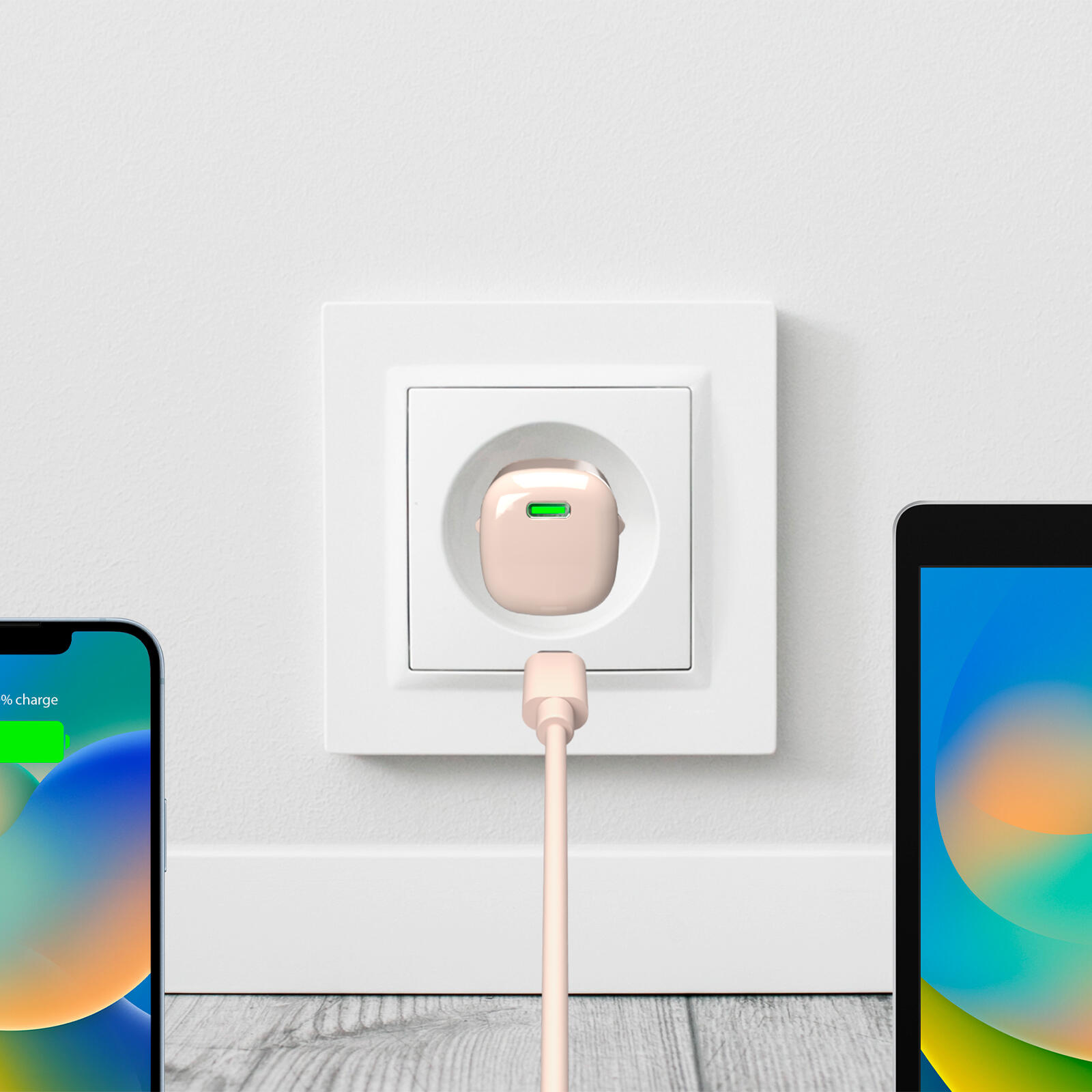 Caricabatterie da Parete con Tecnologia GAN da 20W con porta USB-C 2/2