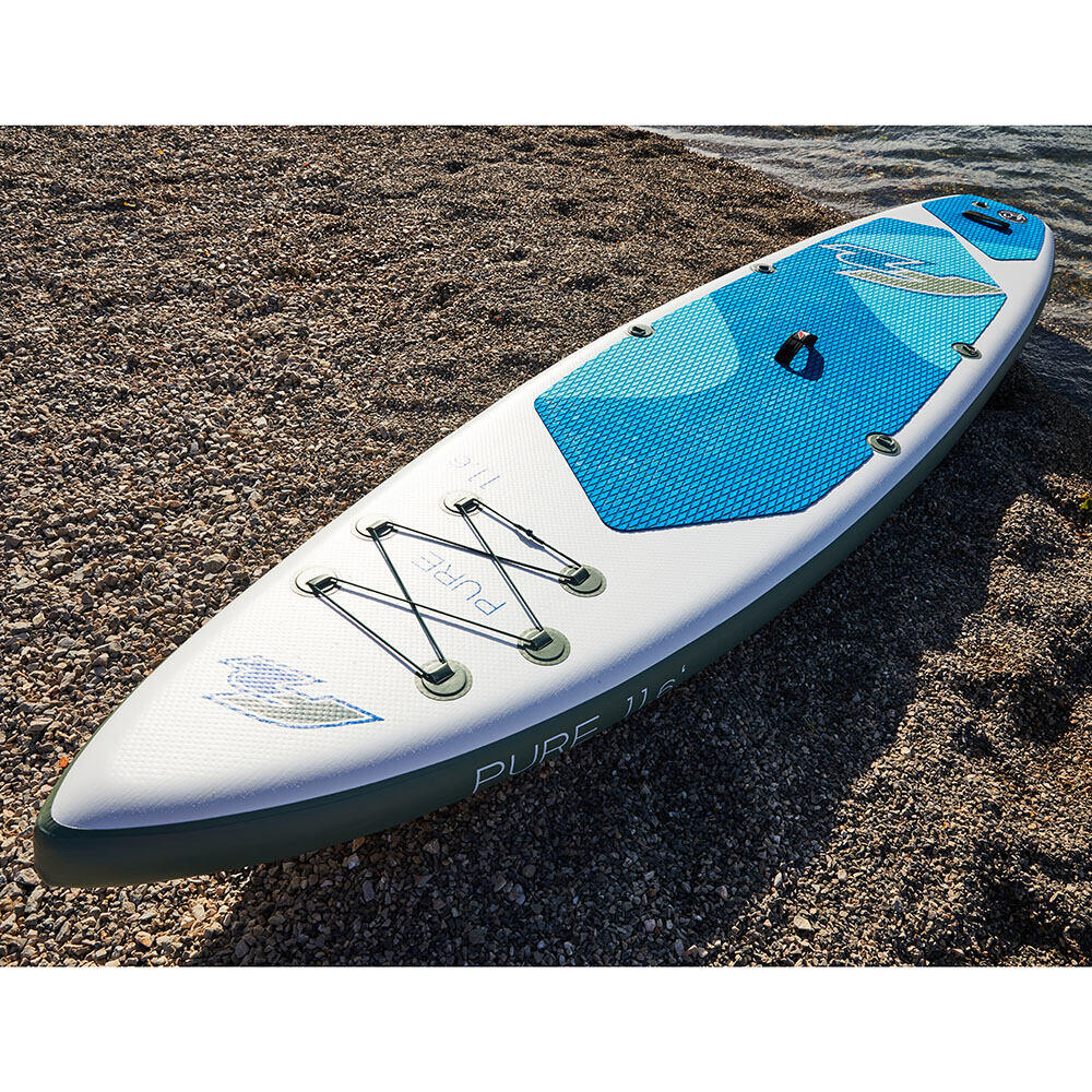 Deska Sup Pompowana F2 Pure 11'5" Multiset Zestaw Combo Pompka elektryczna 5/7