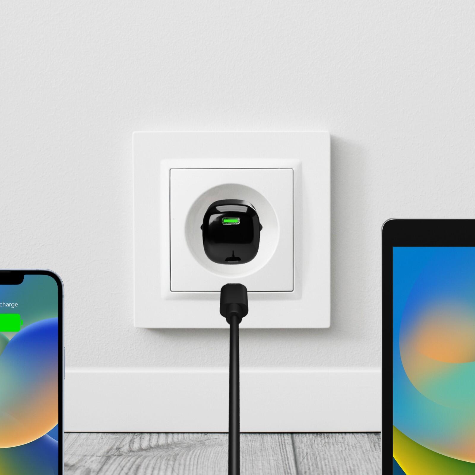 Caricabatterie da Parete con Tecnologia GAN da 20W con porta USB-C 2/2
