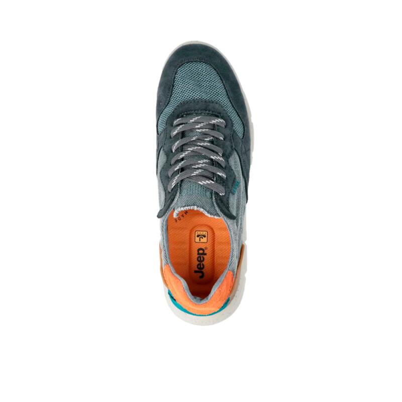 Zapatos Casual Hombre Jeep Jm51004a Azul 3/3