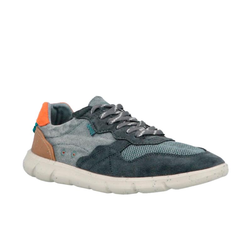 Zapatos Casual Hombre Jeep Jm51004a Azul 2/3