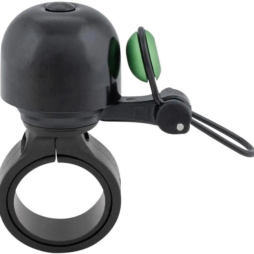 CONTEC Diamond Bing mini bicycle bell, brass Ø26 mm, 22.2 mm clamp.