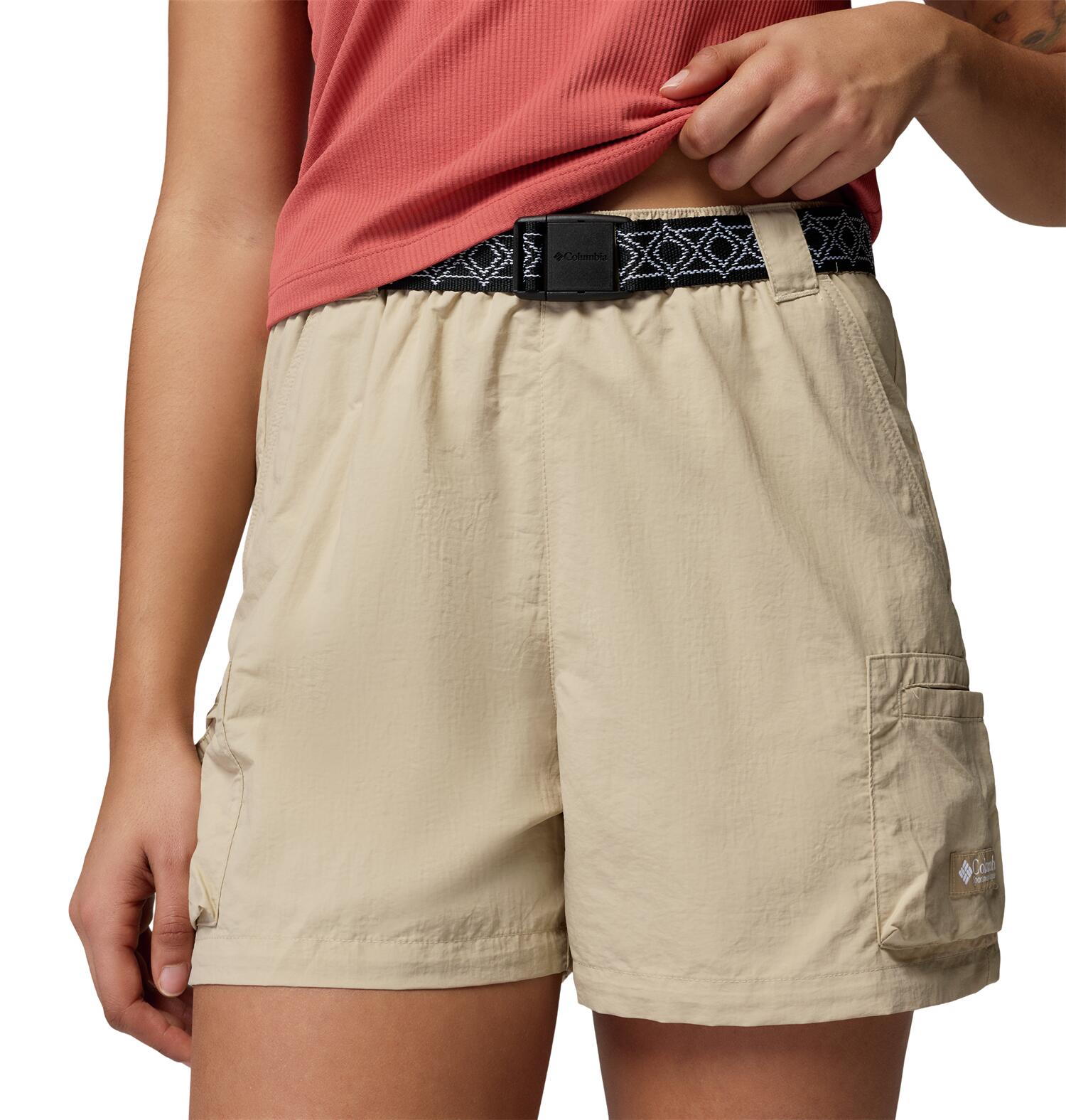 Sequoia Grove Woven Walking Shorts Dames Short Ancient Fossil 4/6