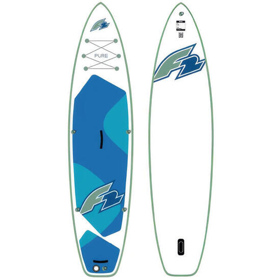 Deska Sup Pompowana F2 Pure 10'5" Multiset Zestaw Combo Pompka elektryczna