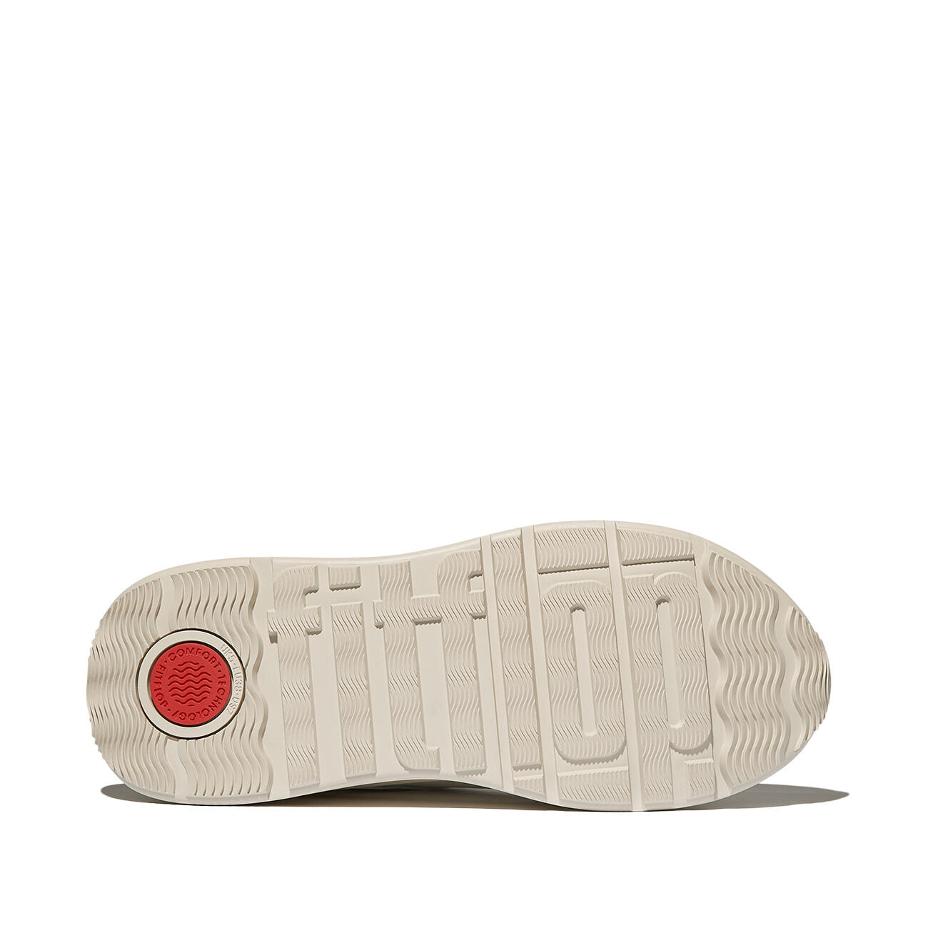 Baskets Plateforme FitFlop F-Mode en cuir, suède et métallisé 4/7