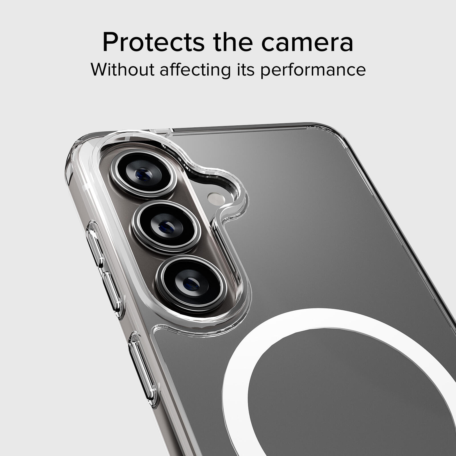 Cover rigida compatibile con ricarica wireless magnetica per Samsung S26 4/7