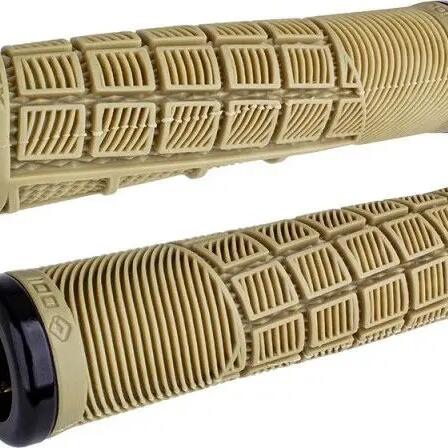 Pair of Odi Reflex V2.1 Grips 135 mm Beige
