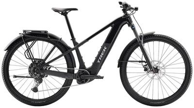Trek powerfly+ 4 eq elektrische mtb shimano cues 10s 600wh 27,5'' zwart gen 5