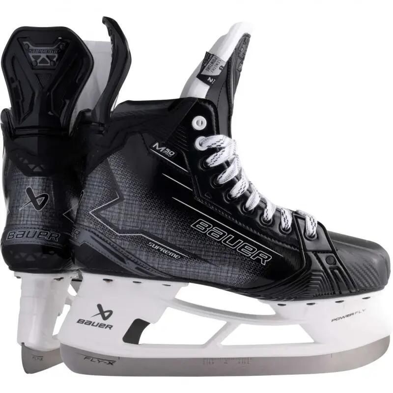 BAUER Supreme M50 Pro Intermediate black kids Ice Hockey Skates – FIT1