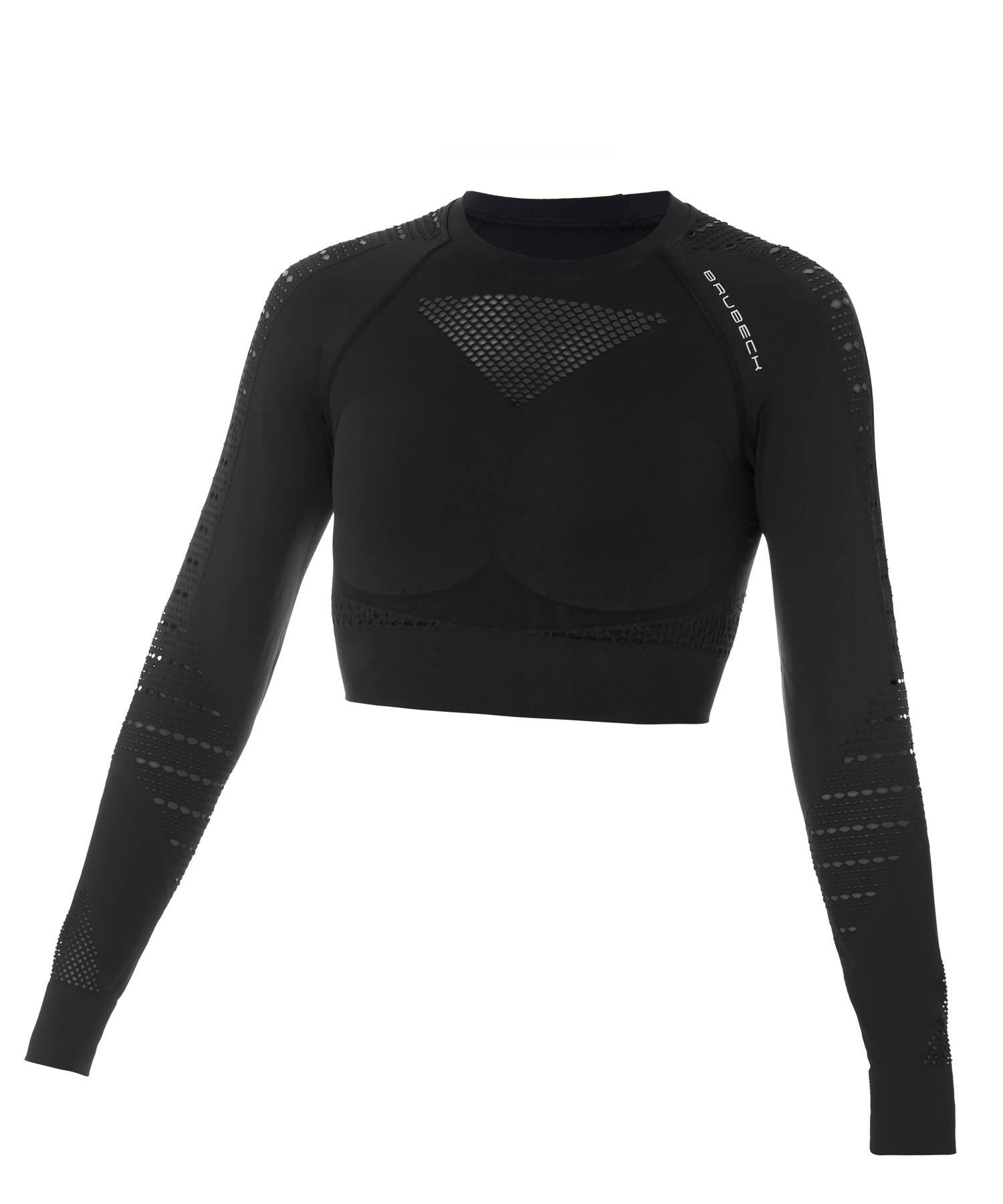 Damski Rashguard treningowy Brubeck GYM 3/4