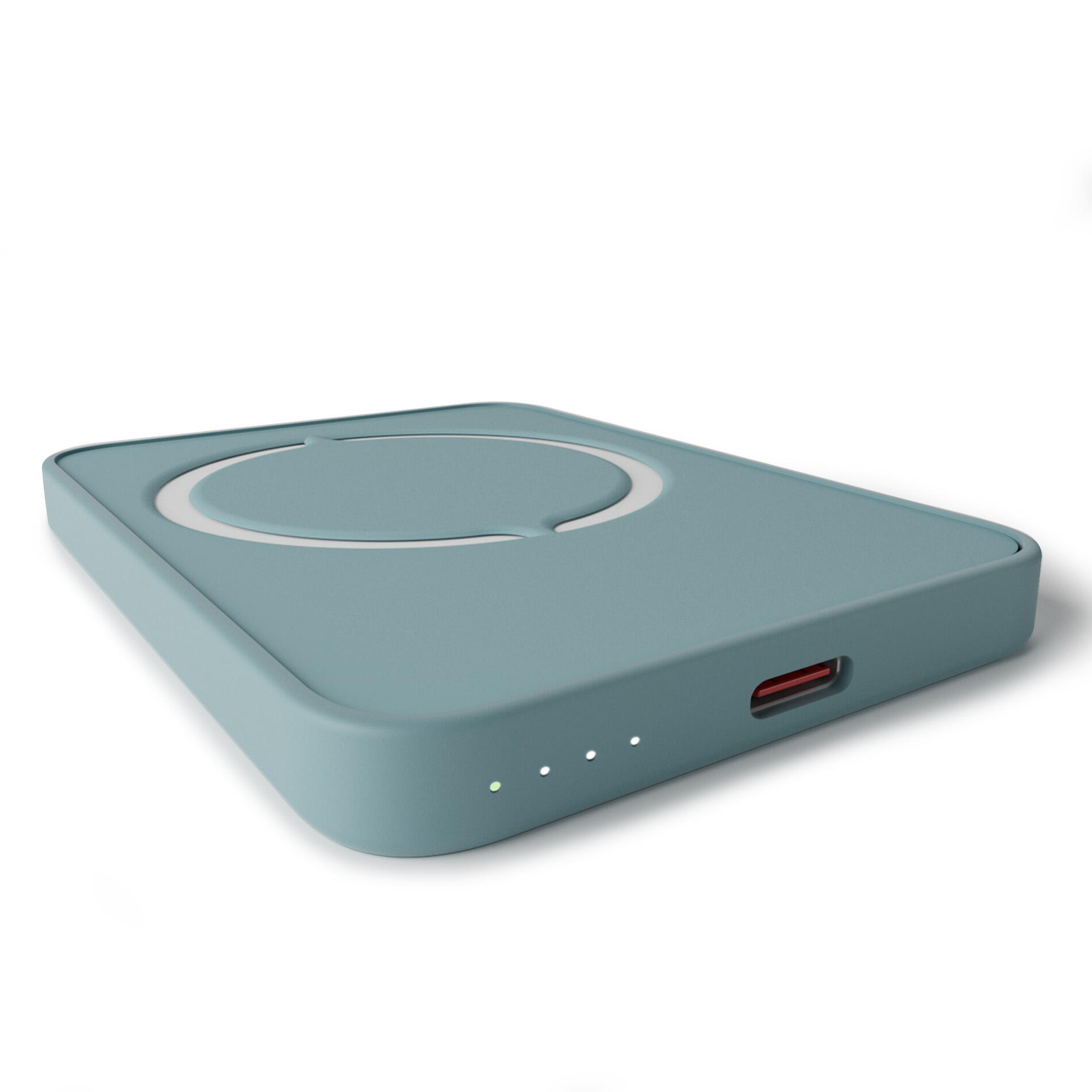 Power Bank Wireless Compatibile con Tecnologia MagSafe “Mini Power Mag” 4200mAh 3/4