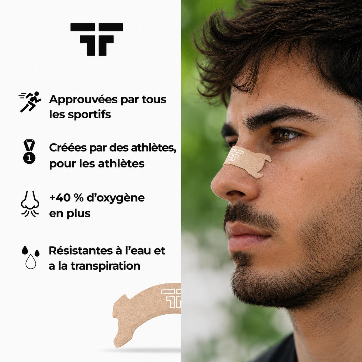 BANDES NASALES FRESHFLOW, 20 pièces 2/3