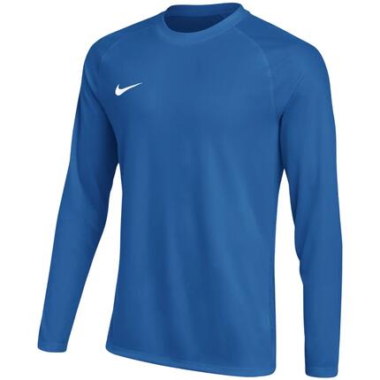 Maillot entraînement foot homme Nike Dri-FIT, manches longues, bleu, L