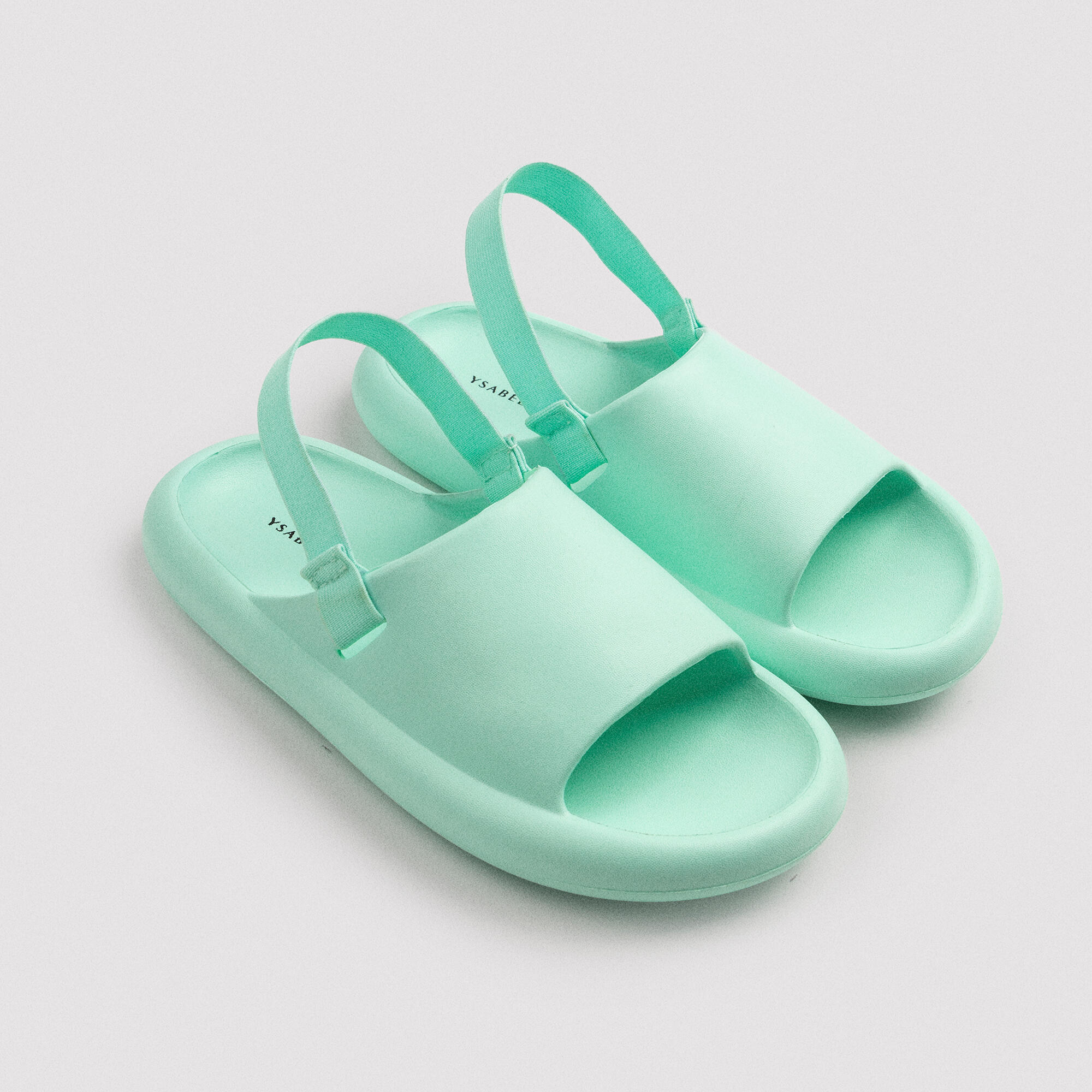 Tongs vertes pour enfants 2/6