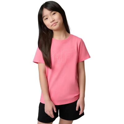 4f t-shirt voor meisjes - standaard pasvorm, ronde hals