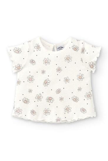 Camiseta de recién nacido de flores | Algodón orgánico