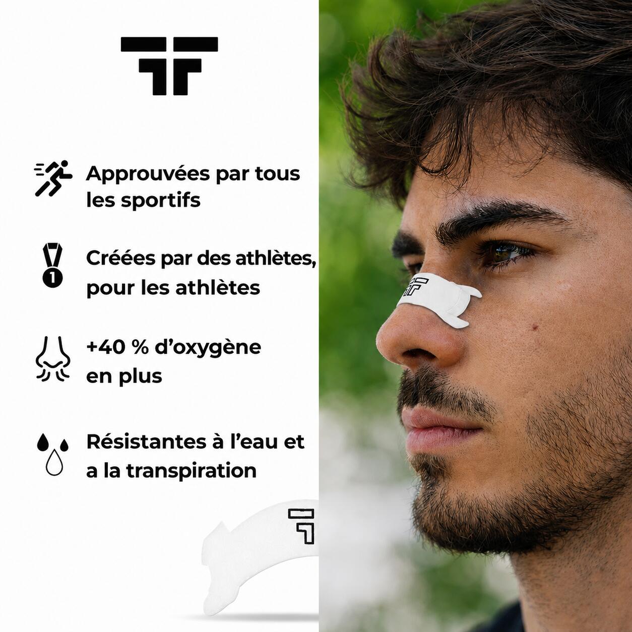 FRESHFLOW- Bandes nasales, 20 pièces 2/3