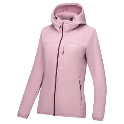 Giacca softshell da donna Ossek con cappuccio resistente all'acqua e antivento